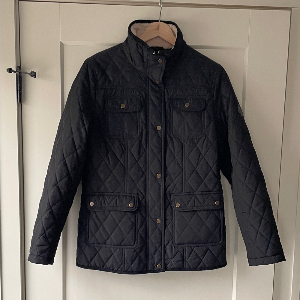 Lauren Ralph Lauren Black Quilted Jacket